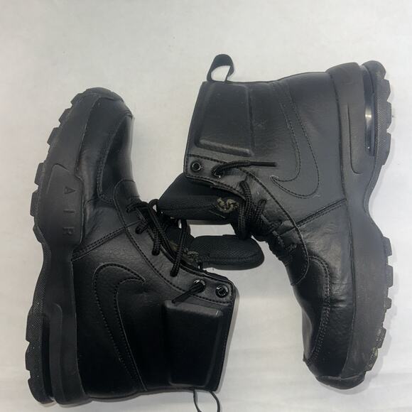 Nike Boys Air Max Goaterra 2.0 DC9515-001 Black Hiking Shoes Sneakers Size 5.5Y - Picture 7 of 10